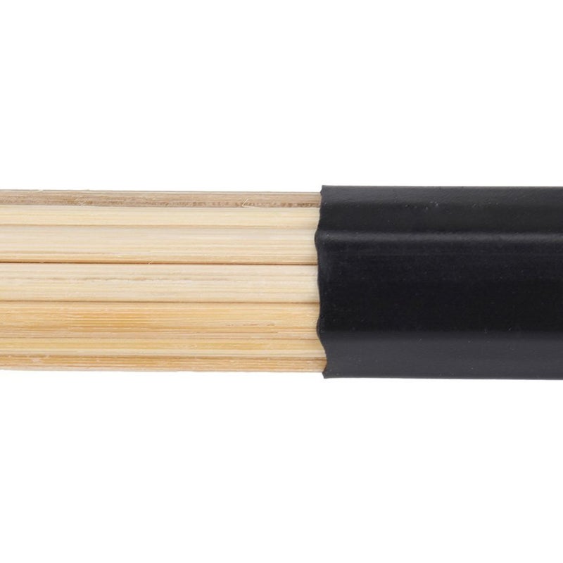 Tinksky Jazz Drum Rod Brushes Sticks Made of Bamboo for Jazz Folk Music (Black) - Image 2